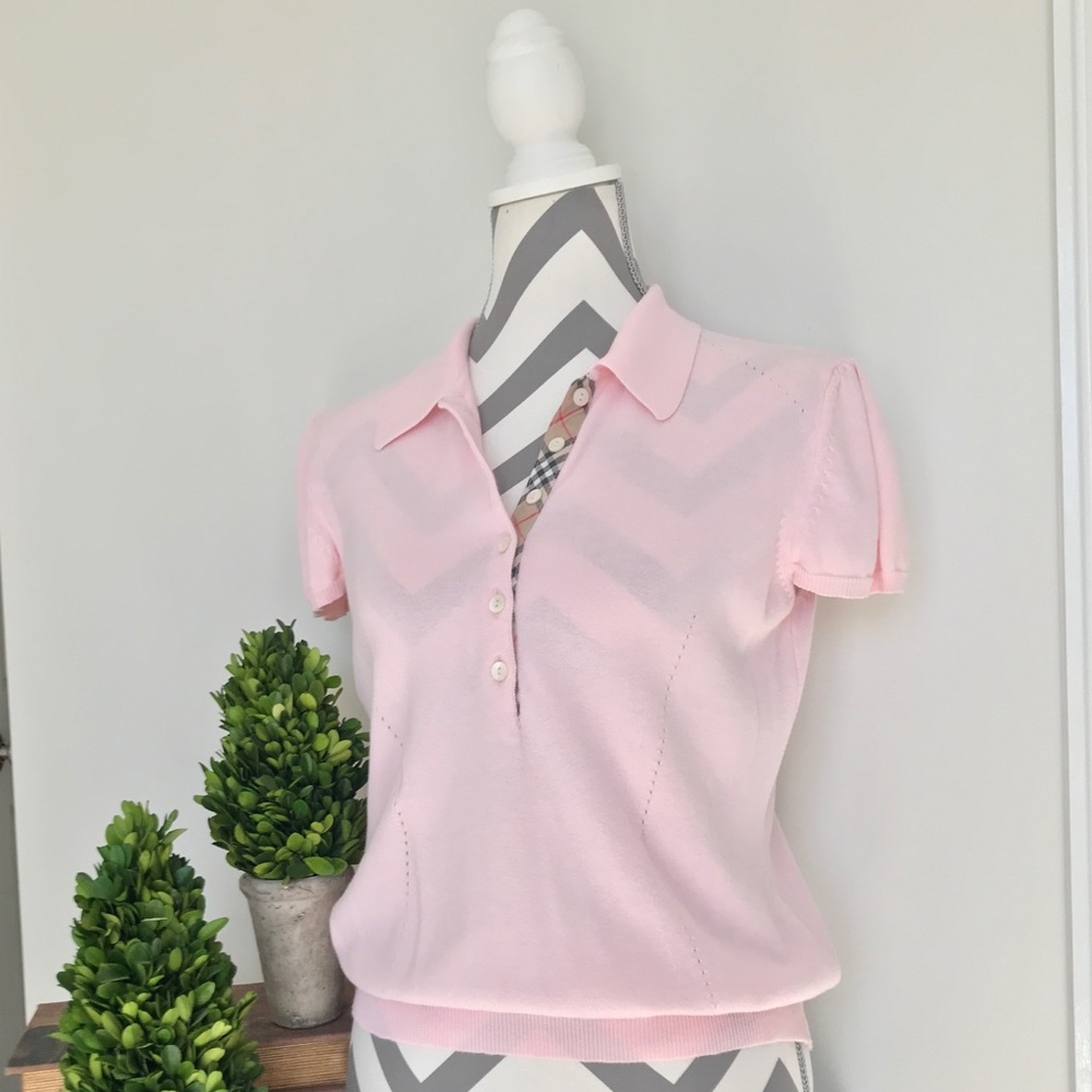 🛍SOLD🛍 Lightweight Burberry Polo Shirt